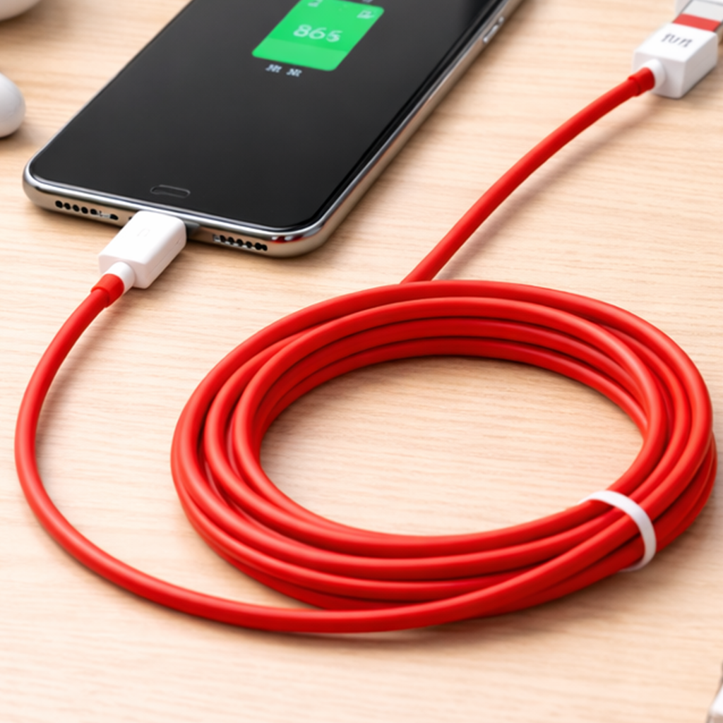 USB Type-C Fast Charging Data Cable – Red