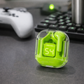 Neon Green Wireless Bluetooth Earbuds