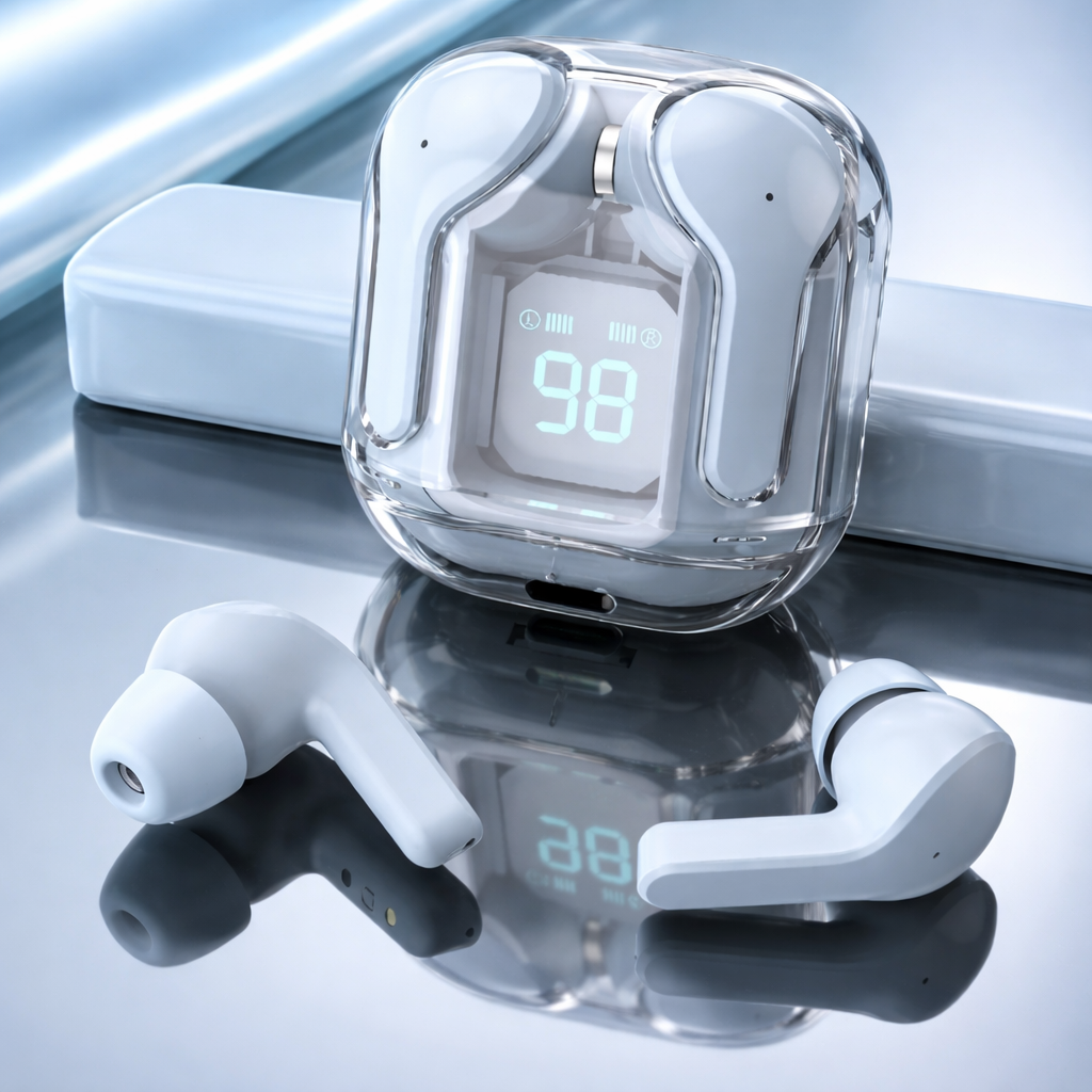 Pro Wireless Earbuds | Ultra-Long Battery & Digital Power Display