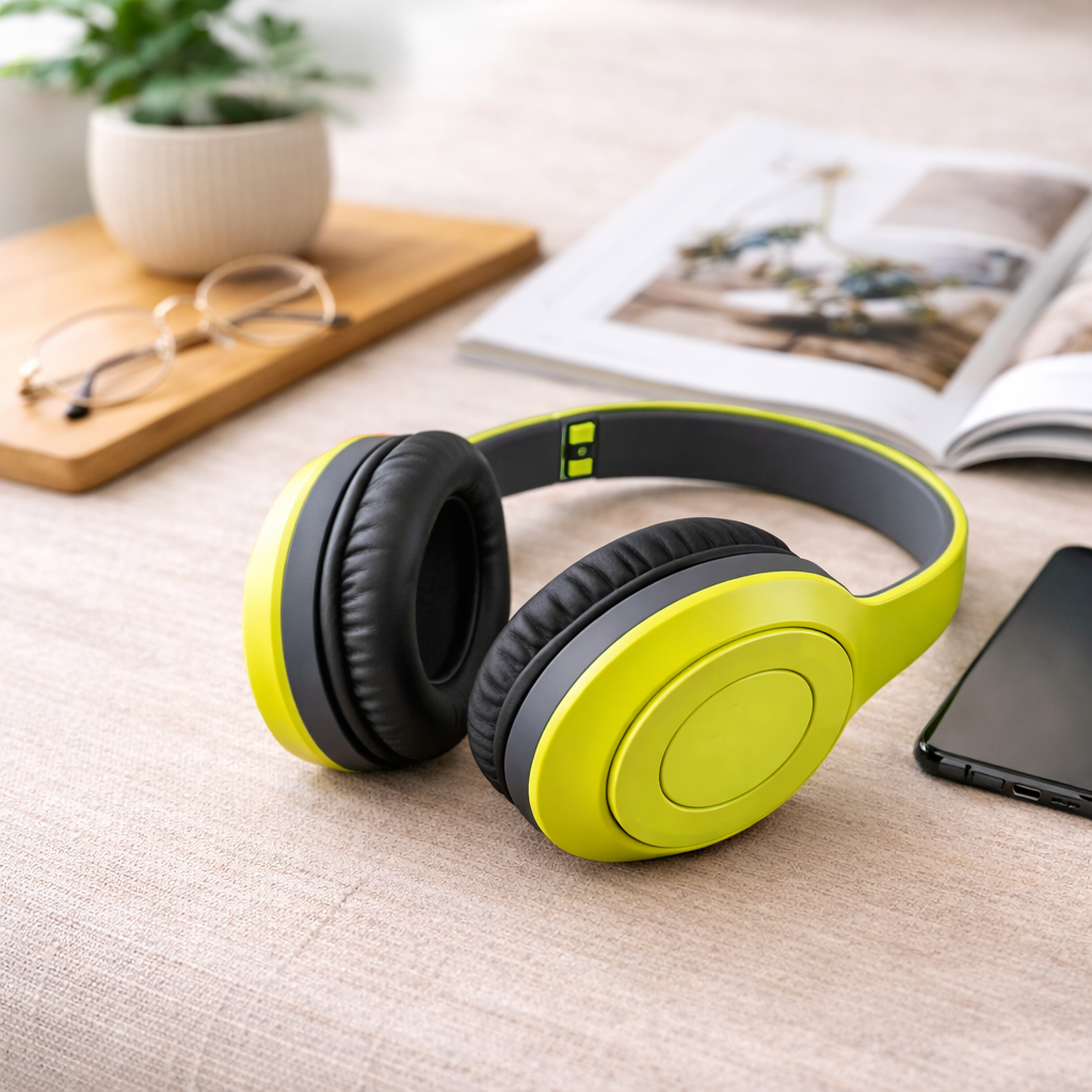 Wireless Over-Ear Headphones – Powerful Bass & Comfortable Fit