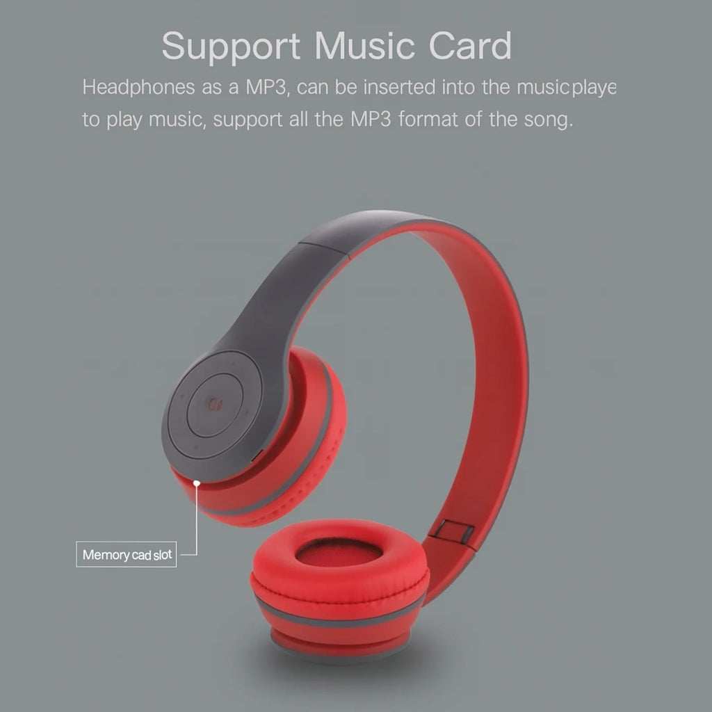 Red Elite Wireless Bluetooth Headphones