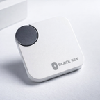 BLACK KEY Compact Smart Gadget – Premium White Edition